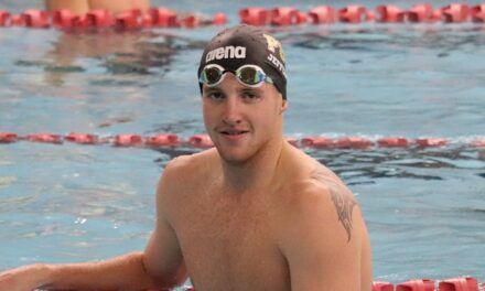 Gold medal for Jeffcoat in 50m backstroke