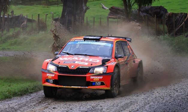 Van Gisbergen seals brilliant podium at Rally NZ